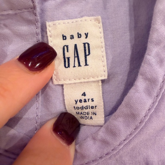 GAP Lavender Eyelet Kids Dress Set - Picture 3 of 6